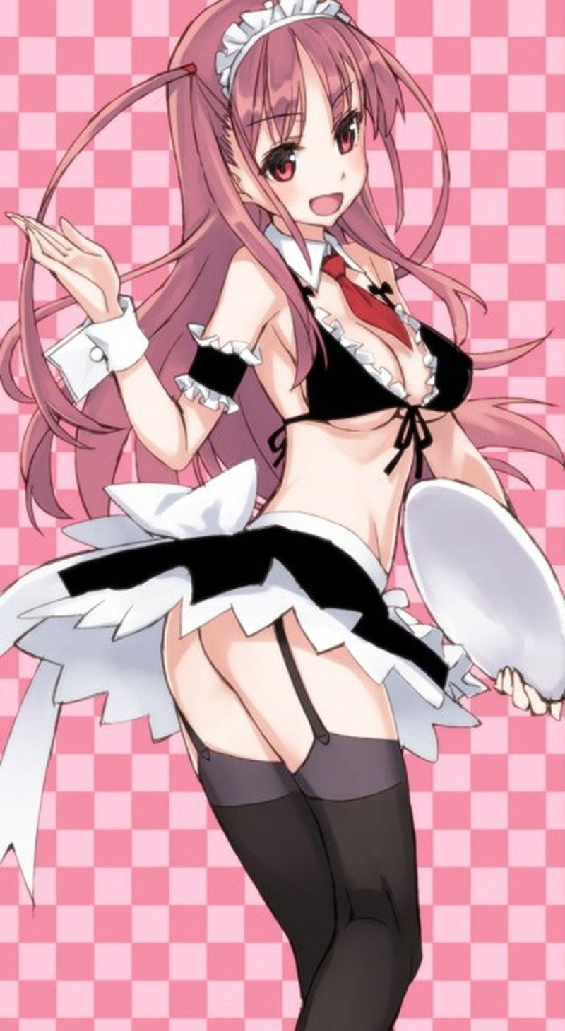 [image] Which animated cartoon character is it when I look good with the costume play of maid clothes most? 32
