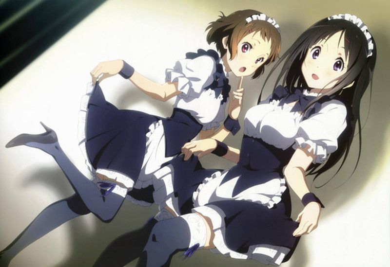 [image] Which animated cartoon character is it when I look good with the costume play of maid clothes most? 37
