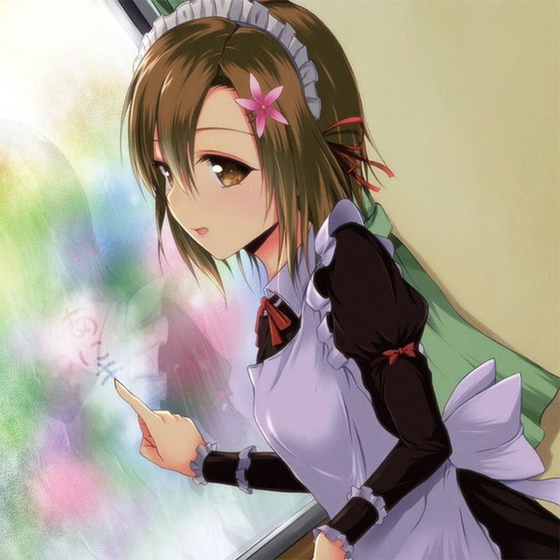 [image] Which animated cartoon character is it when I look good with the costume play of maid clothes most? 40