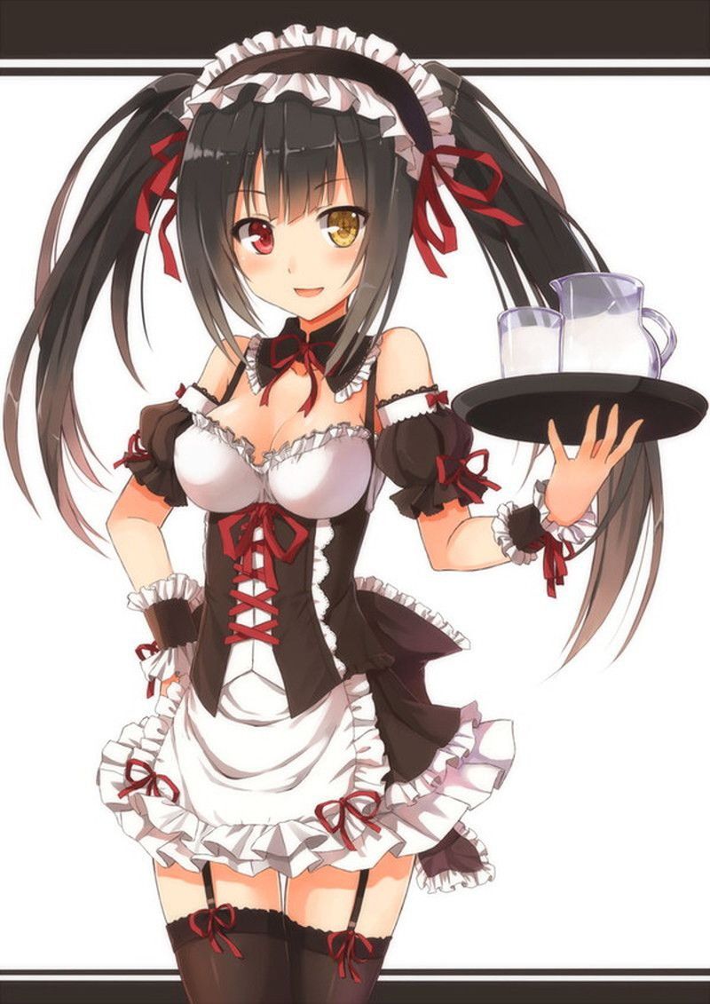 [image] Which animated cartoon character is it when I look good with the costume play of maid clothes most? 42