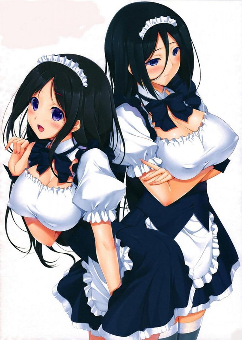 [image] Which animated cartoon character is it when I look good with the costume play of maid clothes most? 45