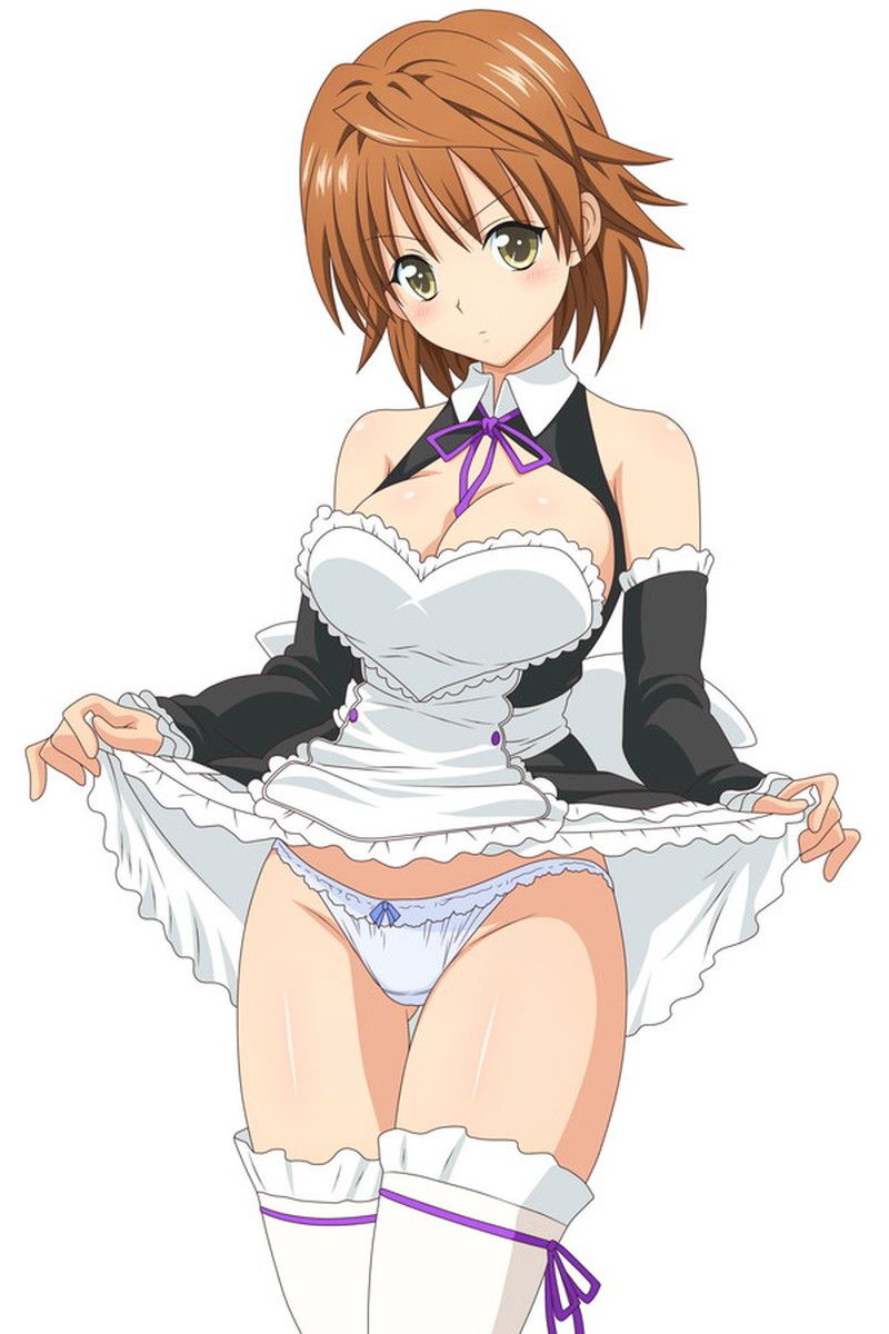 [image] Which animated cartoon character is it when I look good with the costume play of maid clothes most? 47