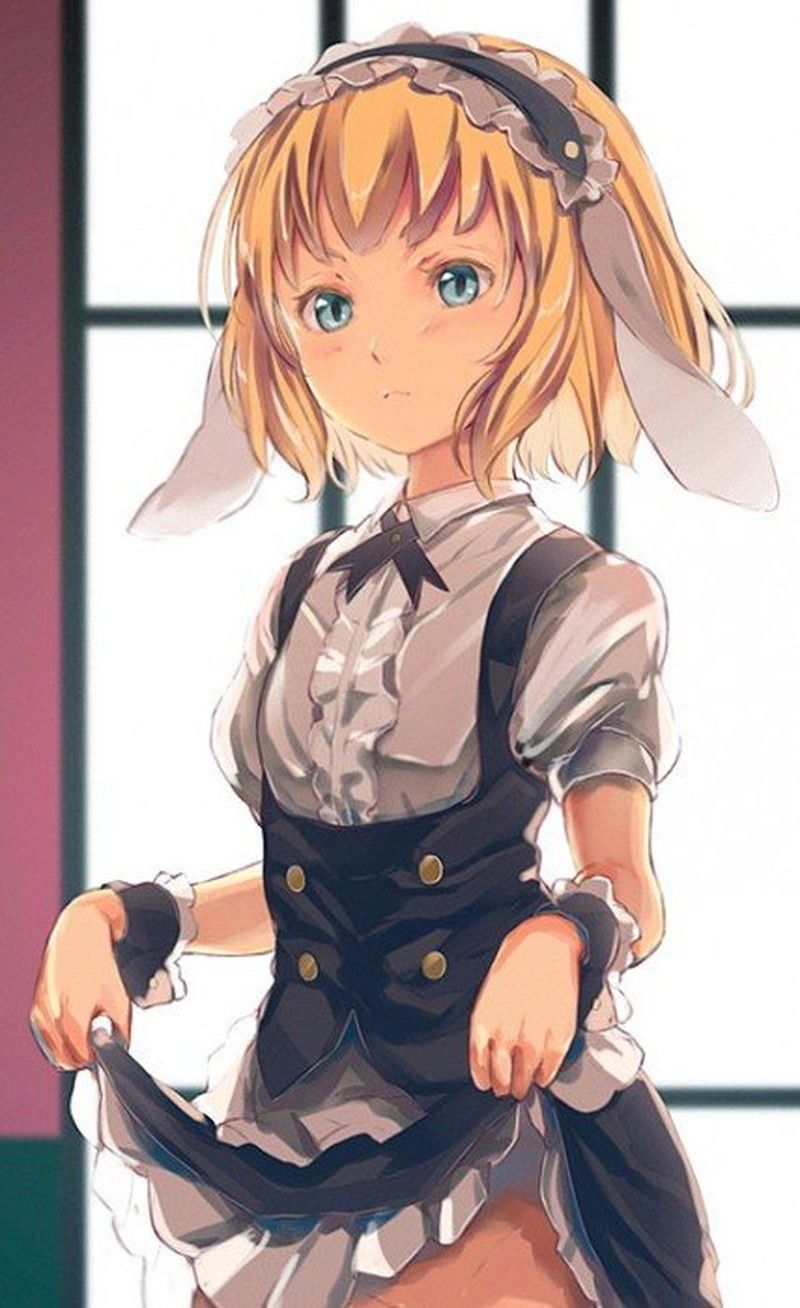 [image] Which animated cartoon character is it when I look good with the costume play of maid clothes most? 5