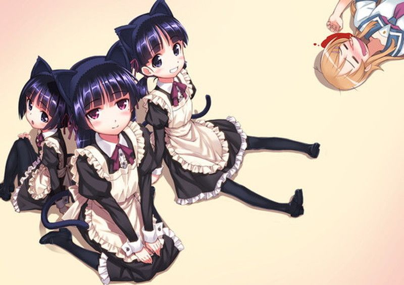 [image] Which animated cartoon character is it when I look good with the costume play of maid clothes most? 9