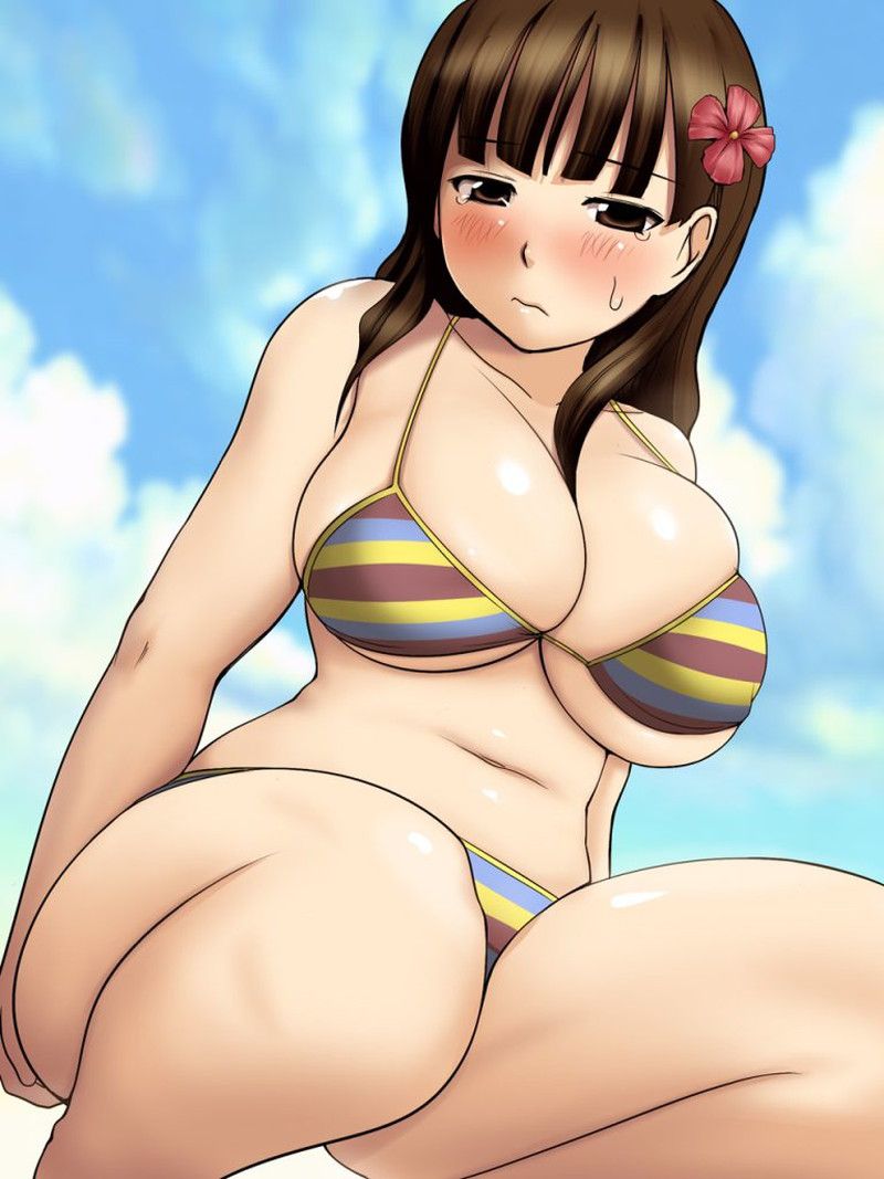 [ハミ milk] www [image] where a milk bottle protruding from clothes and a swimsuit is too erotic 47