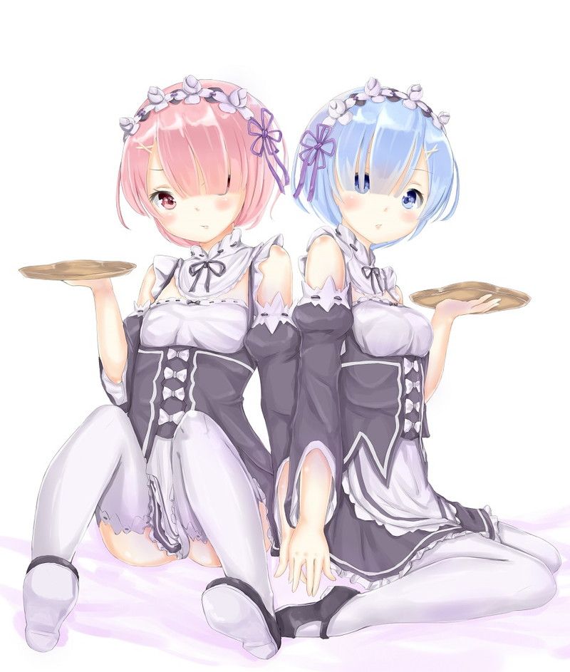 I give lamb and lily image and 3P eroticism image with the rem [Re: zero]! 12