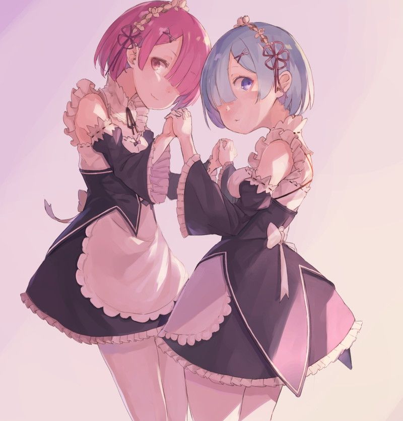 I give lamb and lily image and 3P eroticism image with the rem [Re: zero]! 13