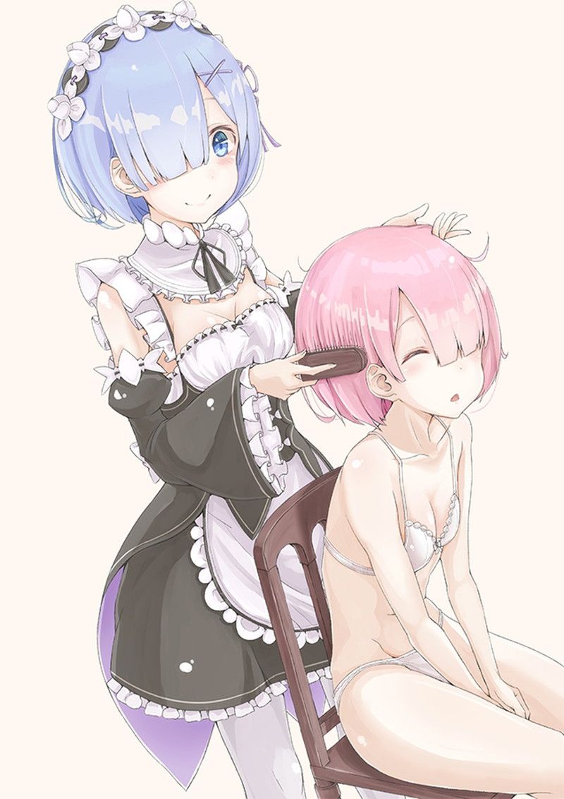 I give lamb and lily image and 3P eroticism image with the rem [Re: zero]! 24