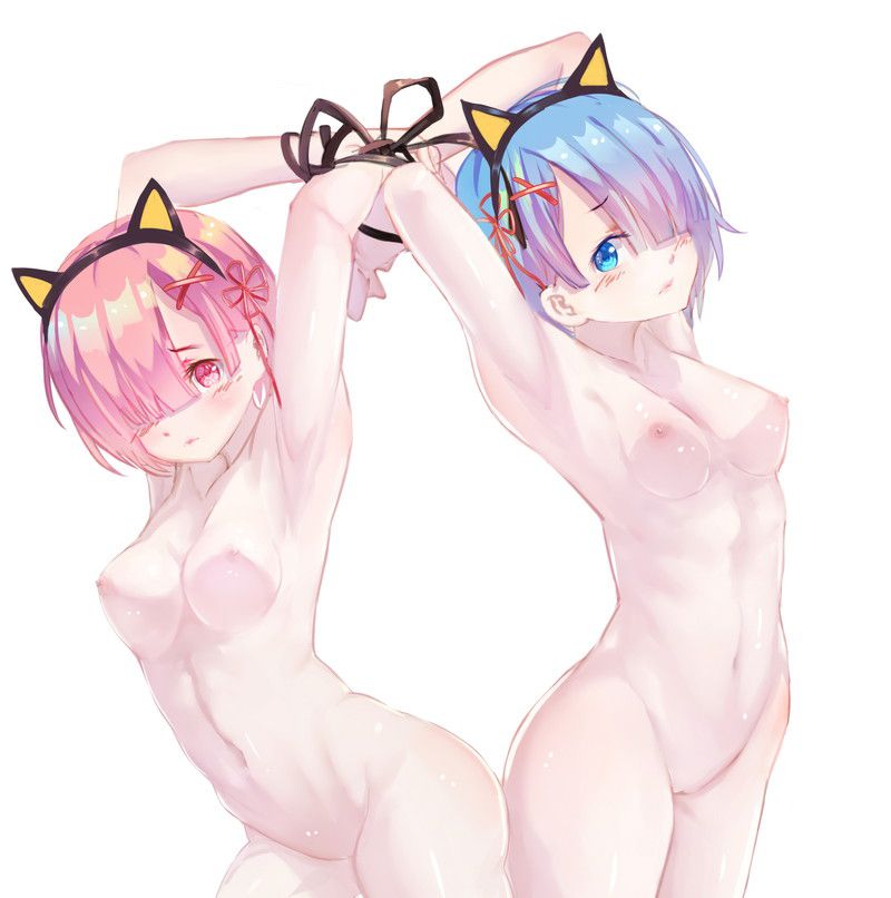 I give lamb and lily image and 3P eroticism image with the rem [Re: zero]! 30