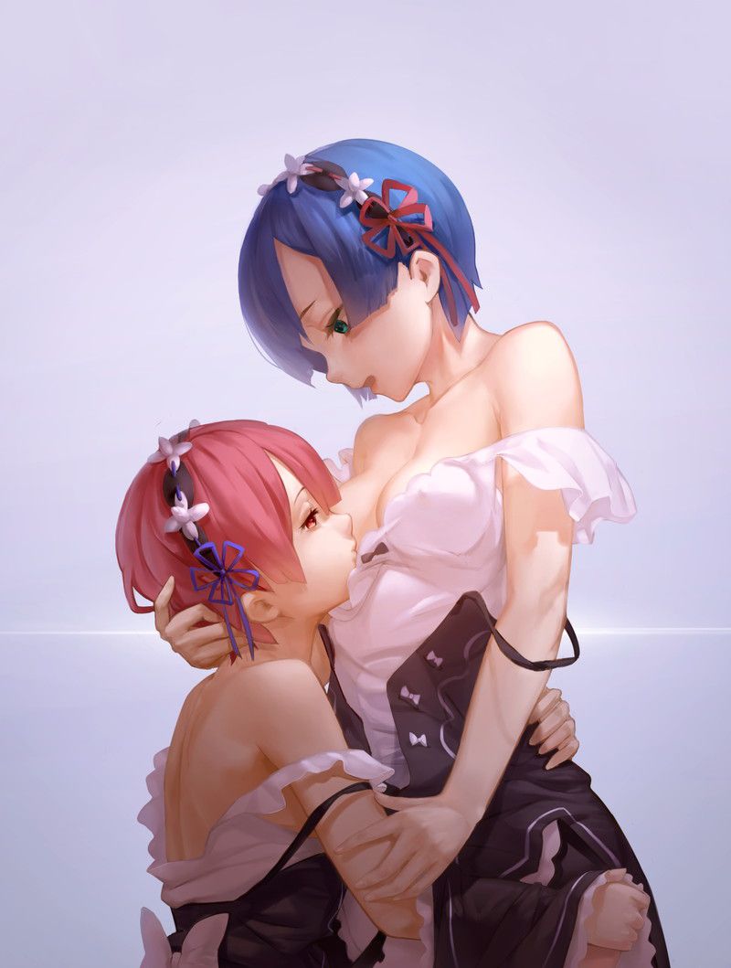 I give lamb and lily image and 3P eroticism image with the rem [Re: zero]! 31