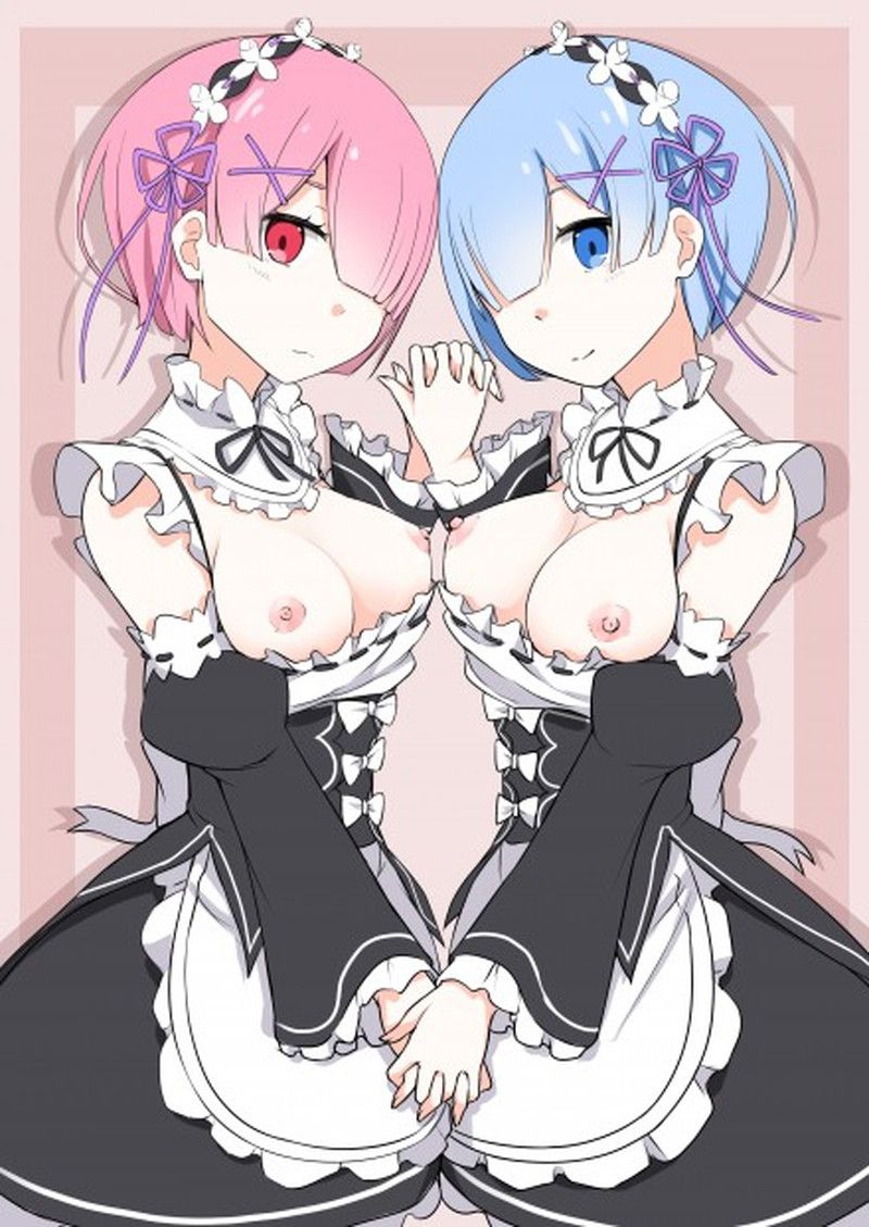 I give lamb and lily image and 3P eroticism image with the rem [Re: zero]! 38