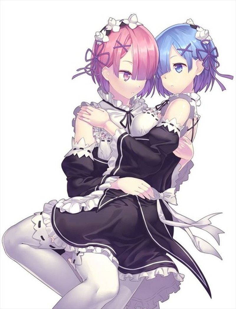 I give lamb and lily image and 3P eroticism image with the rem [Re: zero]! 4