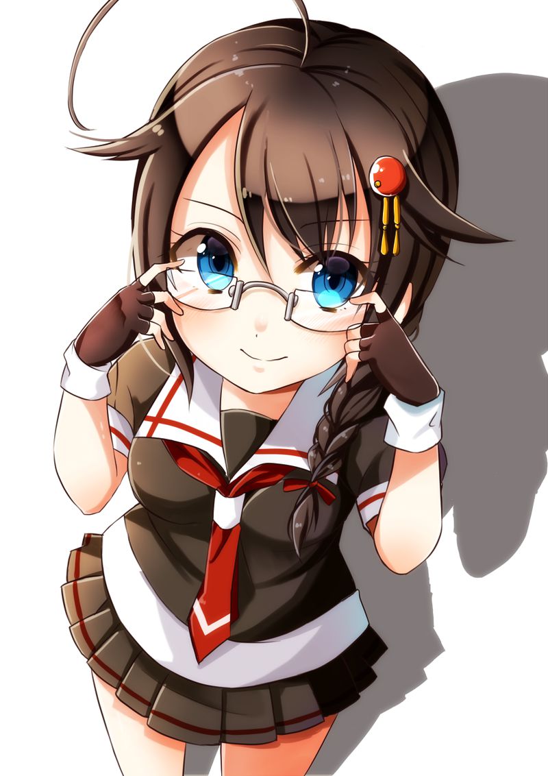 [the second] I want to see the fetish image of the too pretty glasses beautiful girl! 1