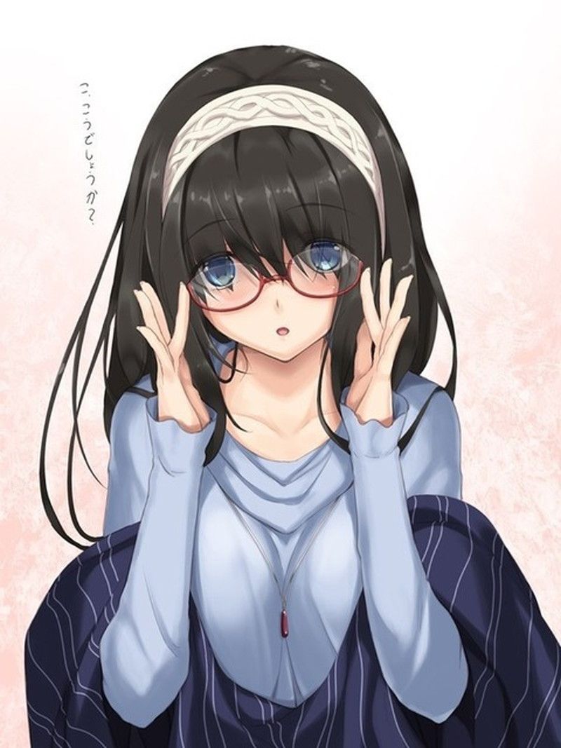 [the second] I want to see the fetish image of the too pretty glasses beautiful girl! 39