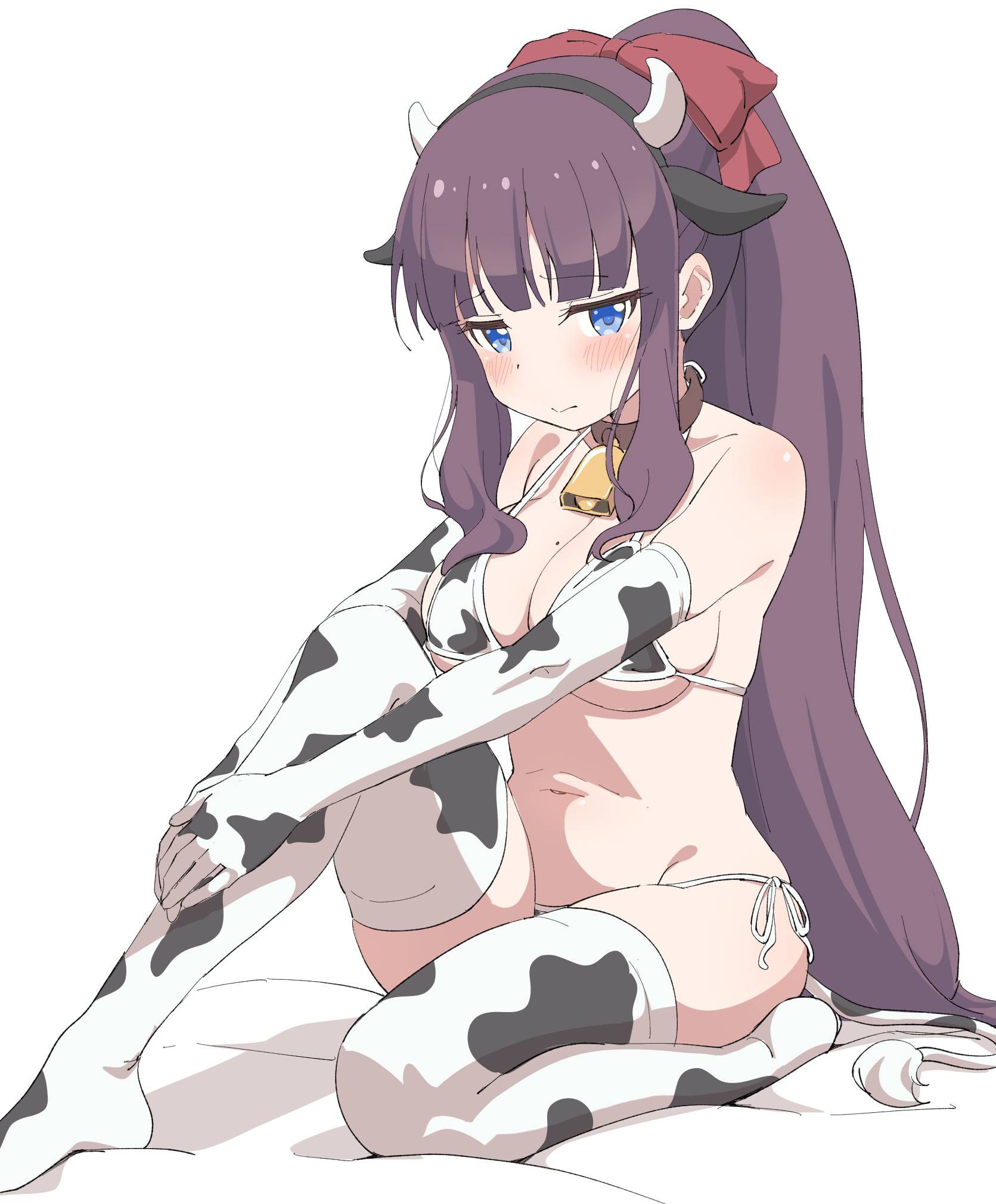 【Secondary image】 Sexy cow pattern bikini image summary that is not inferior to real dairy cows! No.09【20 Photos】 11