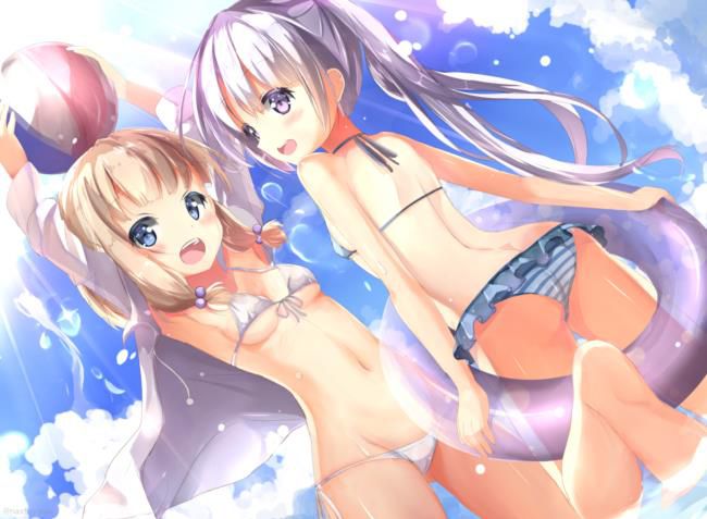 [lily] I want to see the lesbian eroticism image between girls of NEW GAME!! 29