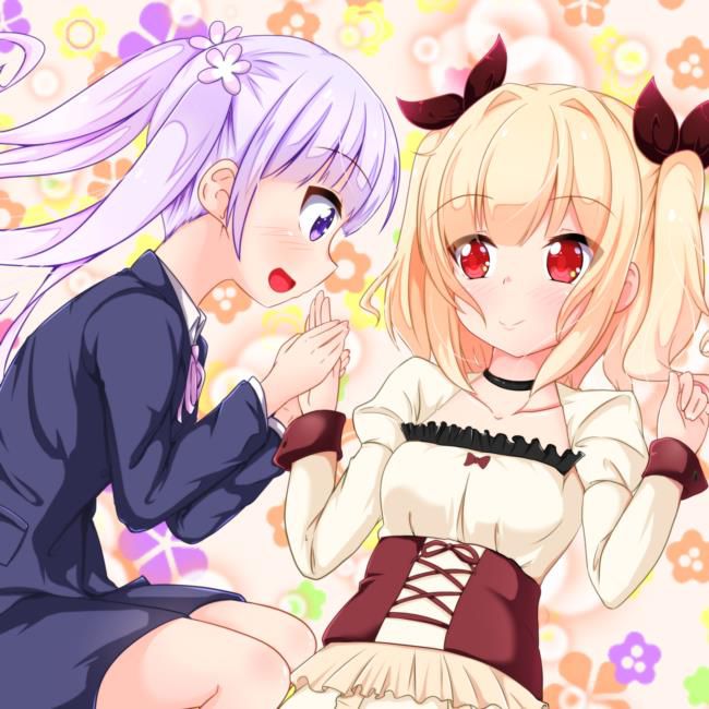 [lily] I want to see the lesbian eroticism image between girls of NEW GAME!! 32