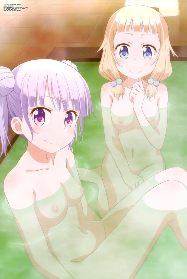 [lily] I want to see the lesbian eroticism image between girls of NEW GAME!! 38