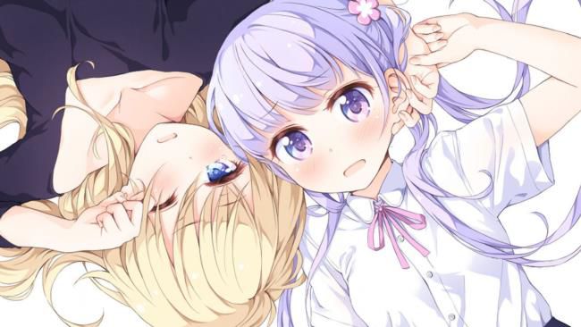 [lily] I want to see the lesbian eroticism image between girls of NEW GAME!! 42