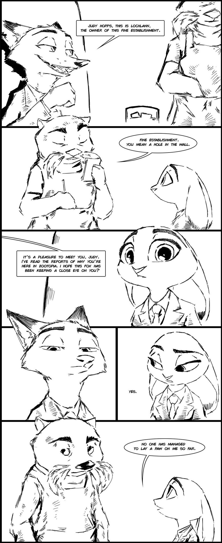 [Thewyvernsweaver/Kulkum/FoxxJ] Zootopia Sunderance (Zootopia) Ongoing UPDATED 210