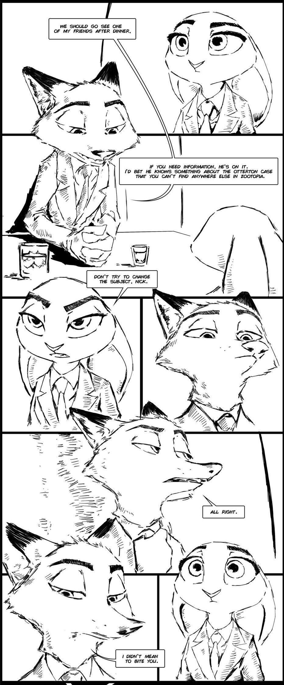 [Thewyvernsweaver/Kulkum/FoxxJ] Zootopia Sunderance (Zootopia) Ongoing UPDATED 216