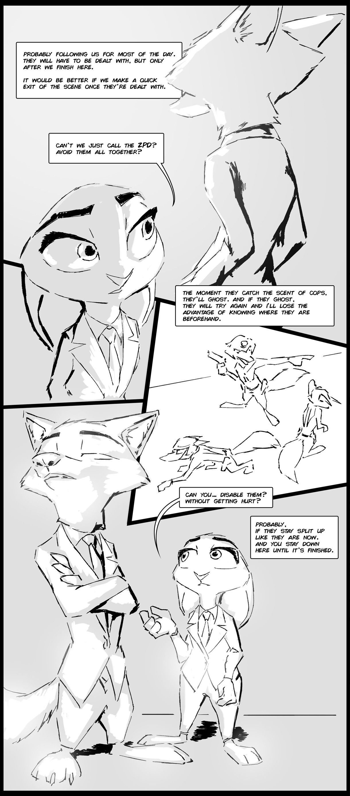 [Thewyvernsweaver/Kulkum/FoxxJ] Zootopia Sunderance (Zootopia) Ongoing UPDATED 253