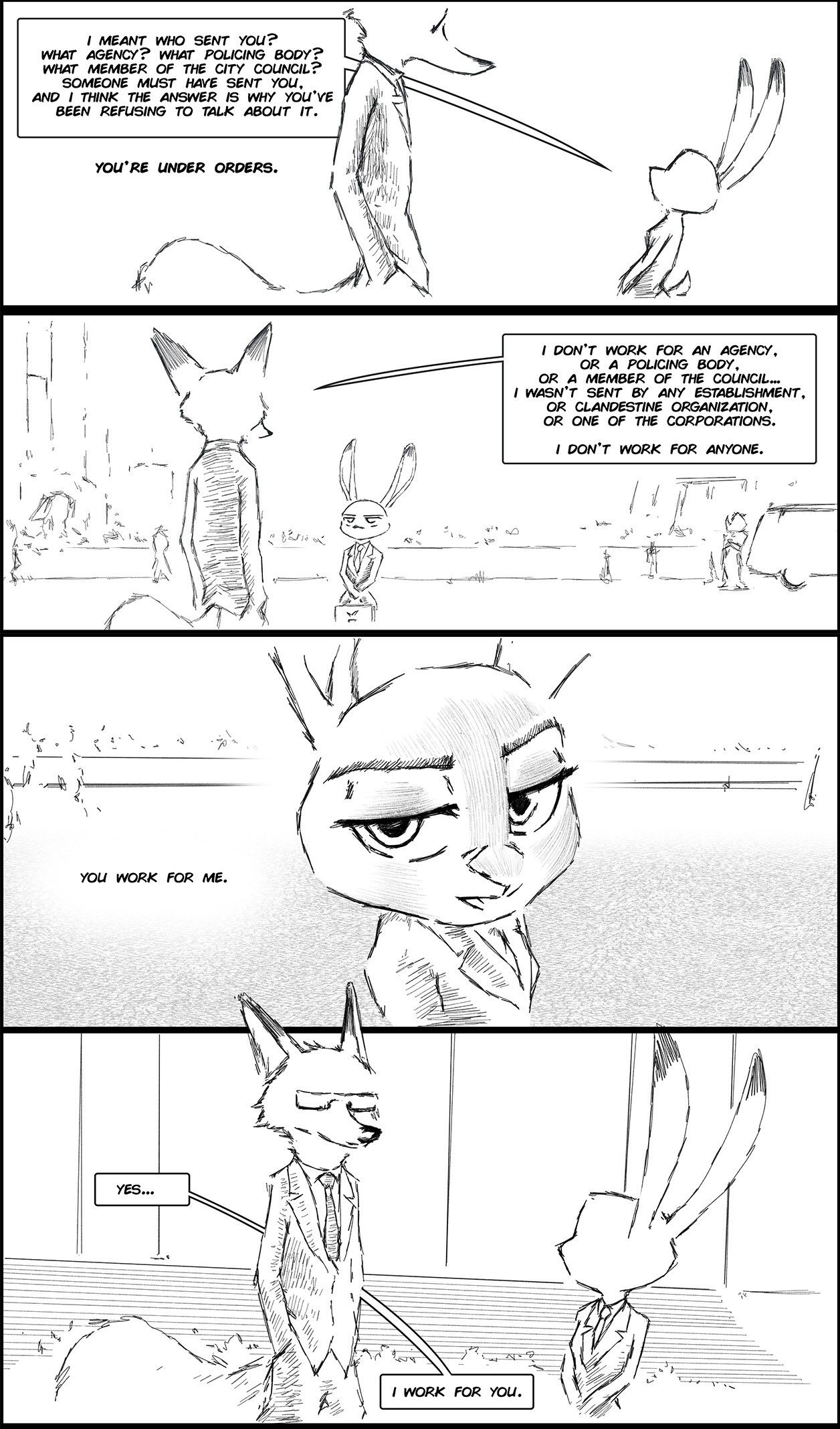 [Thewyvernsweaver/Kulkum/FoxxJ] Zootopia Sunderance (Zootopia) Ongoing UPDATED 59