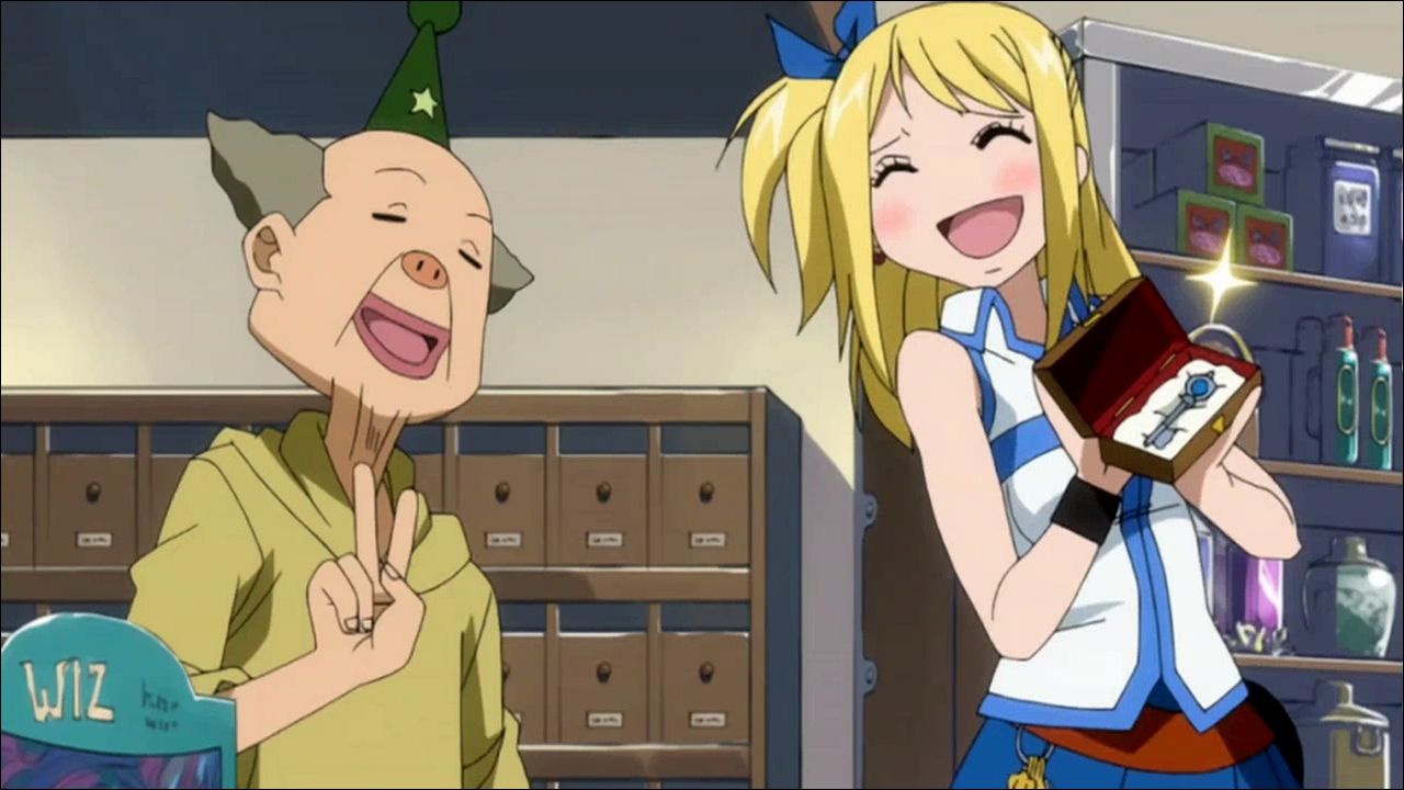 FAIRY TAIL [ルーシィ ハートフィリア] GIF animated cartoon & image ☆ 2