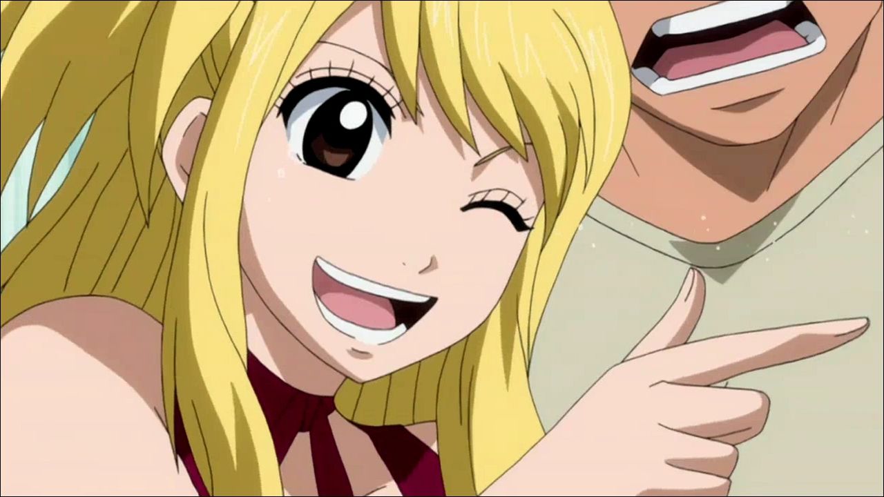 FAIRY TAIL [ルーシィ ハートフィリア] GIF animated cartoon & image ☆ 23