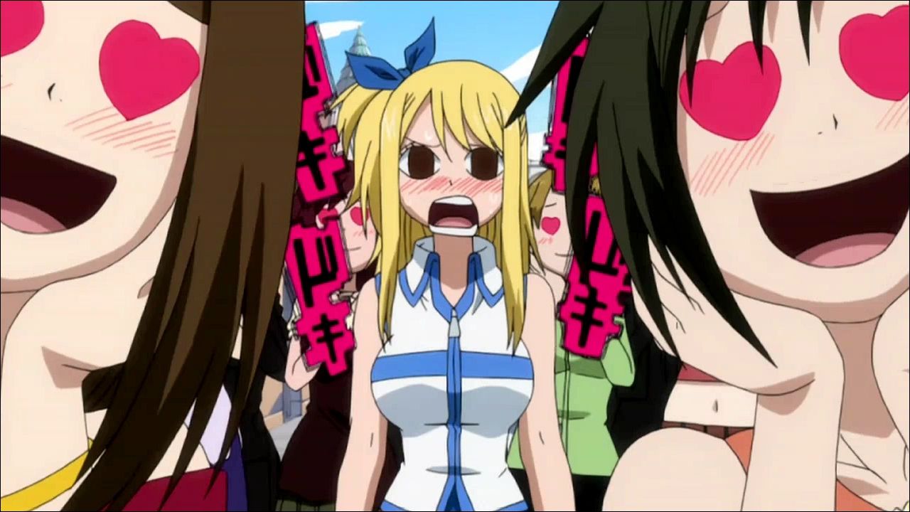 FAIRY TAIL [ルーシィ ハートフィリア] GIF animated cartoon & image ☆ 7