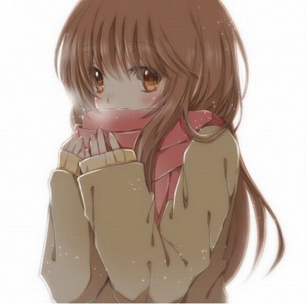 [the second] Fetish image of the beautiful girl of the muffler which wants to walk the side together in winter 19