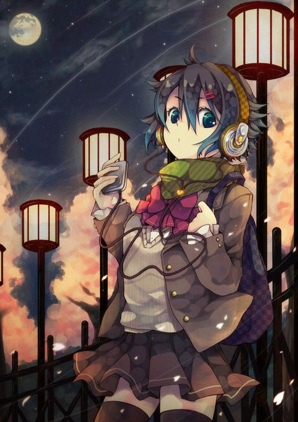 [the second] Fetish image of the beautiful girl of the muffler which wants to walk the side together in winter 2
