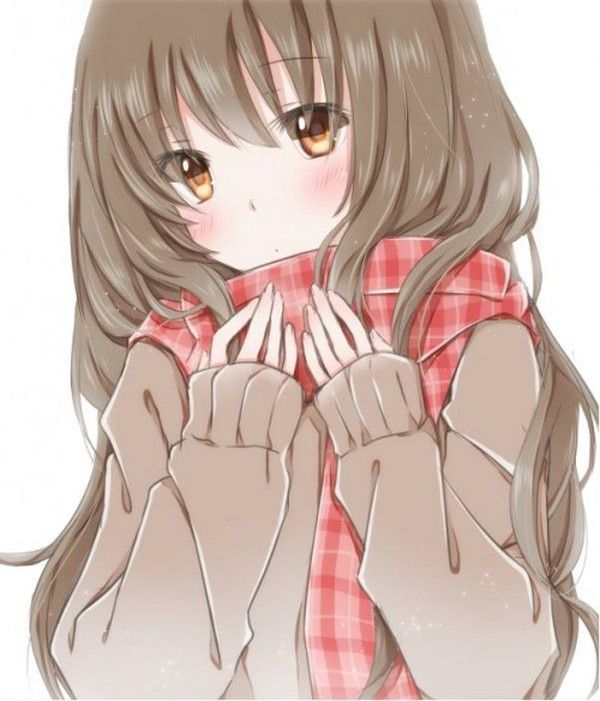 [the second] Fetish image of the beautiful girl of the muffler which wants to walk the side together in winter 20
