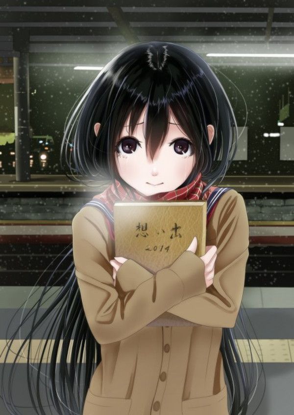 [the second] Fetish image of the beautiful girl of the muffler which wants to walk the side together in winter 24