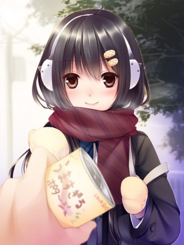 [the second] Fetish image of the beautiful girl of the muffler which wants to walk the side together in winter 28