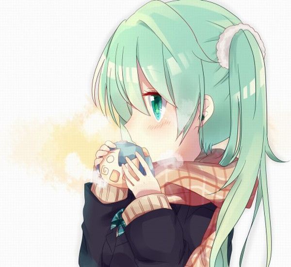 [the second] Fetish image of the beautiful girl of the muffler which wants to walk the side together in winter 31