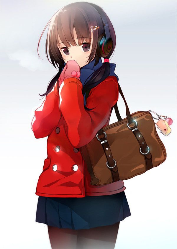 [the second] Fetish image of the beautiful girl of the muffler which wants to walk the side together in winter 40