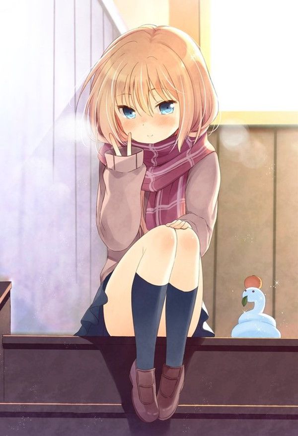 [the second] Fetish image of the beautiful girl of the muffler which wants to walk the side together in winter 41