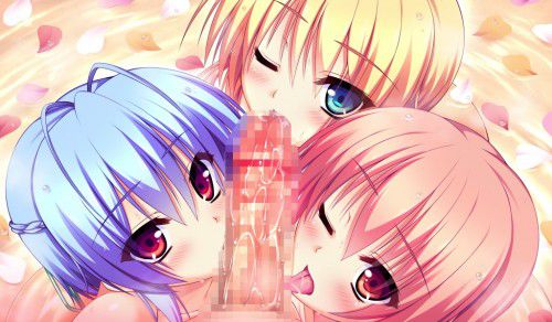 [harem] the triple ferraの eroticism image that is licked オチンポ by three girls 14