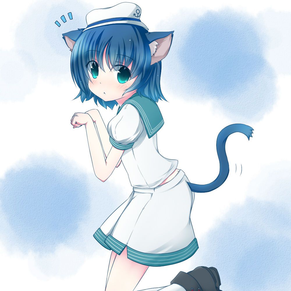 50 pieces of cat ear images of the east character 24