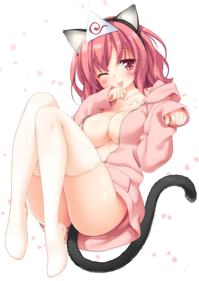 50 pieces of cat ear images of the east character 9