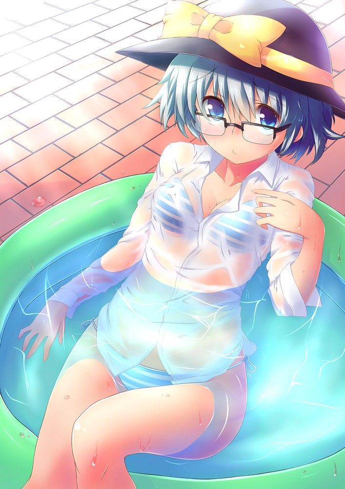 Image of the east character who clothes get wet, and is transparent 14