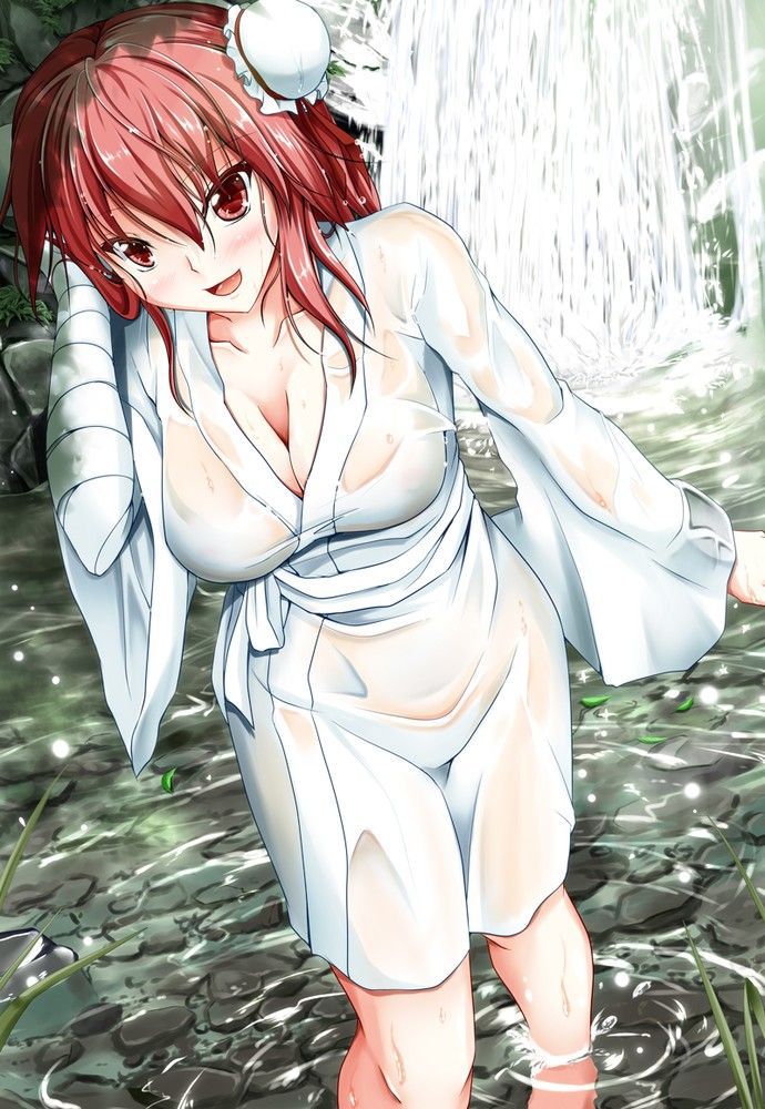 Image of the east character who clothes get wet, and is transparent 25