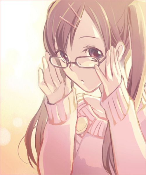 The second glasses daughter image which cannot help attracting my heart 1