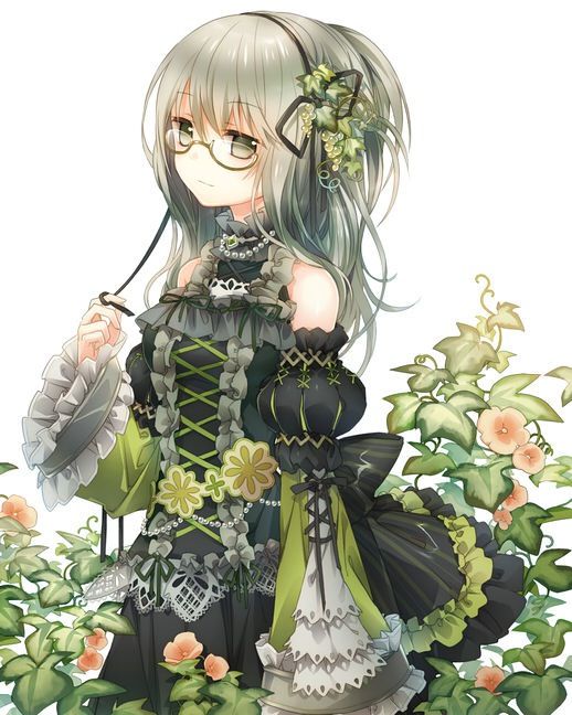 The second glasses daughter image which cannot help attracting my heart 3