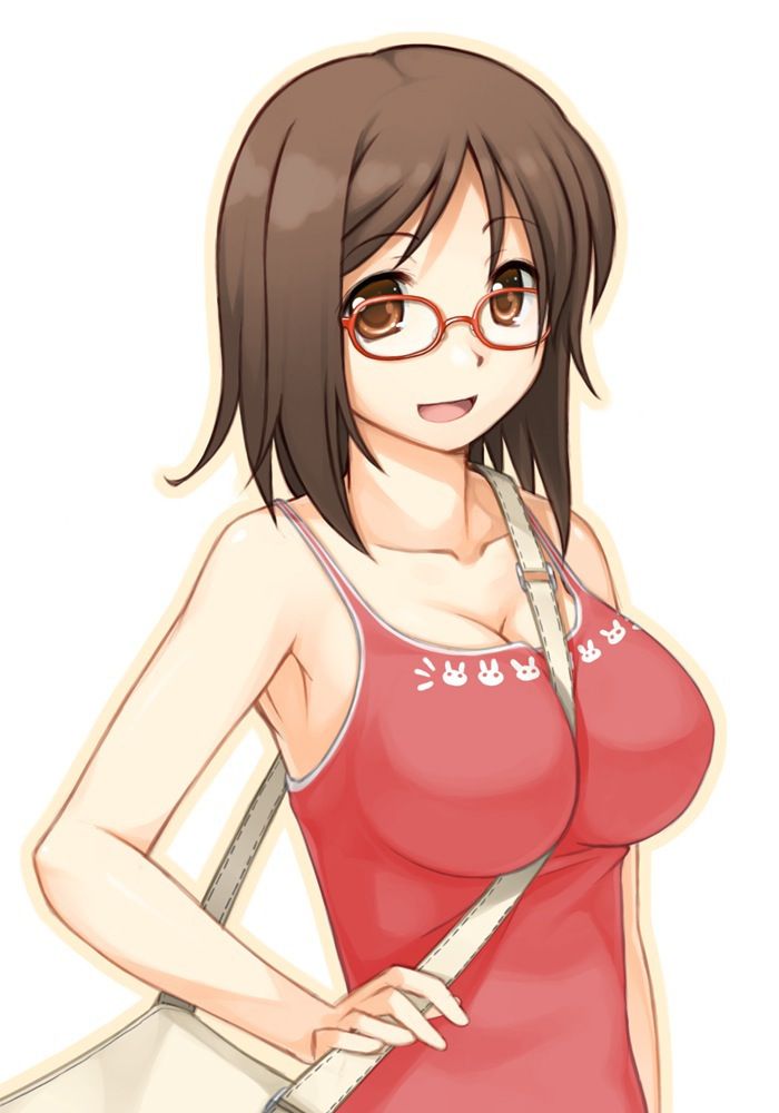 The second glasses daughter image which cannot help attracting my heart 7