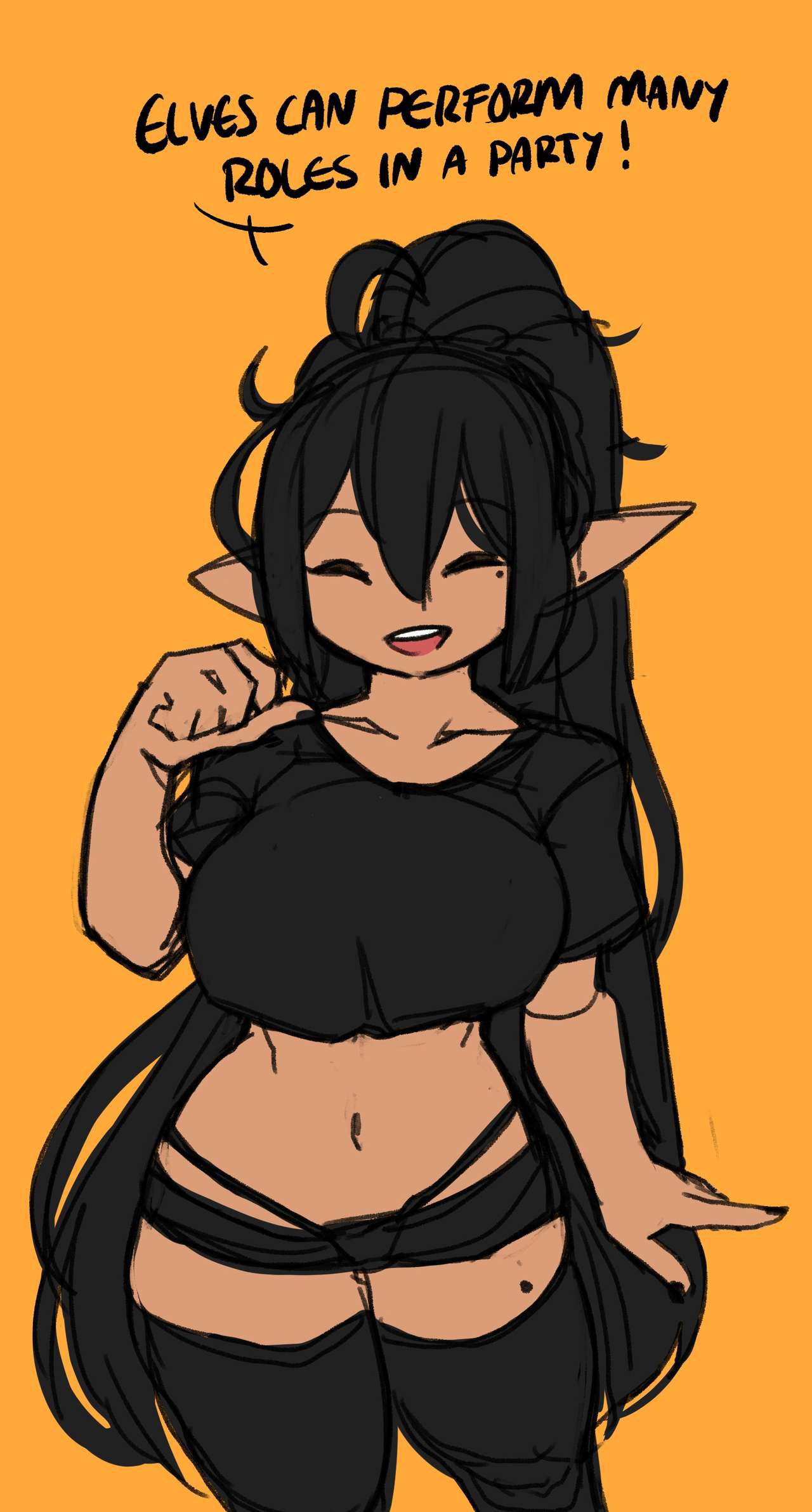 [various] Dark Elf Gal (by Zana) [OC] 10