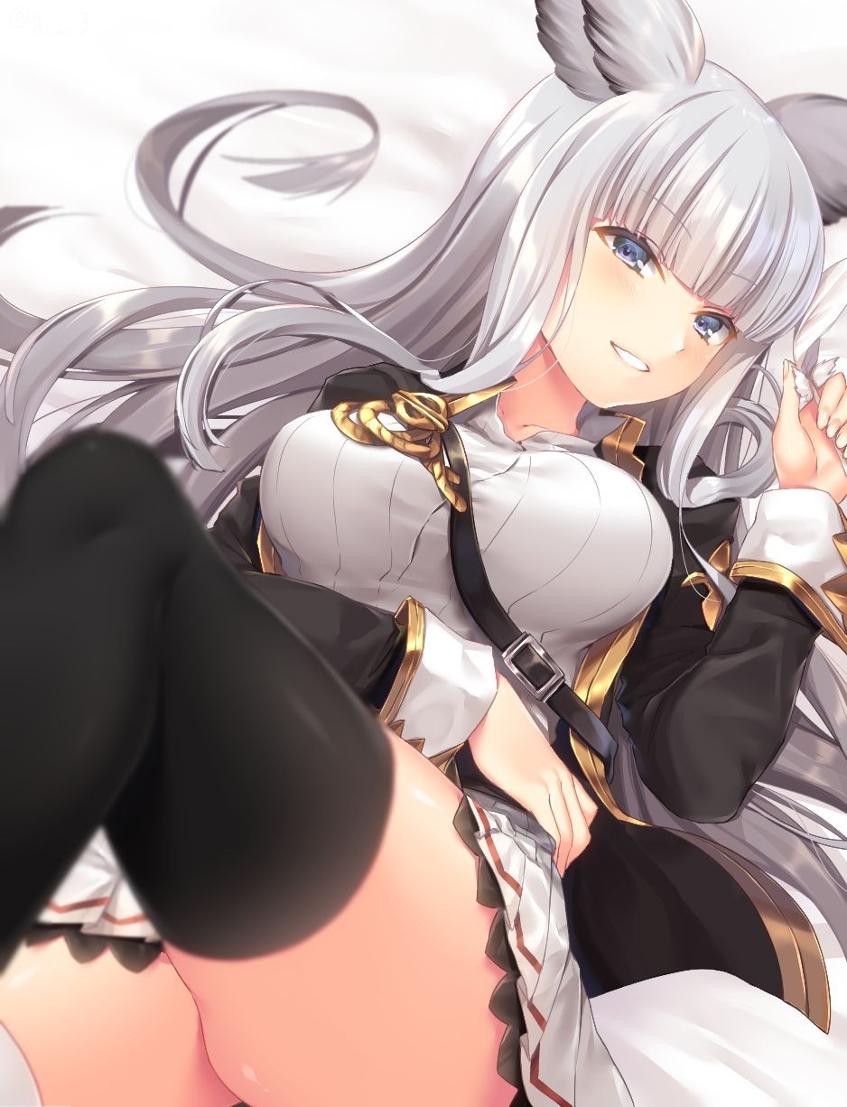 [the second, ZIP] the image of the ニーソ daughter that a beautiful thigh is emphasized 50