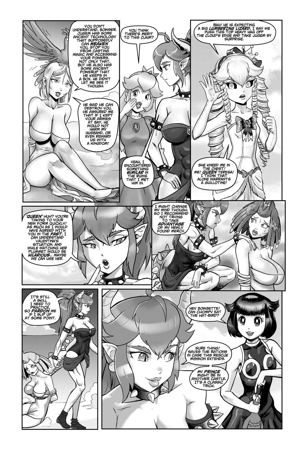 [Pencils / Tony Kuusisto] Bowsette Saga Vol.4 (ongoing) (Mario Bros.) [English] (high-res) 18