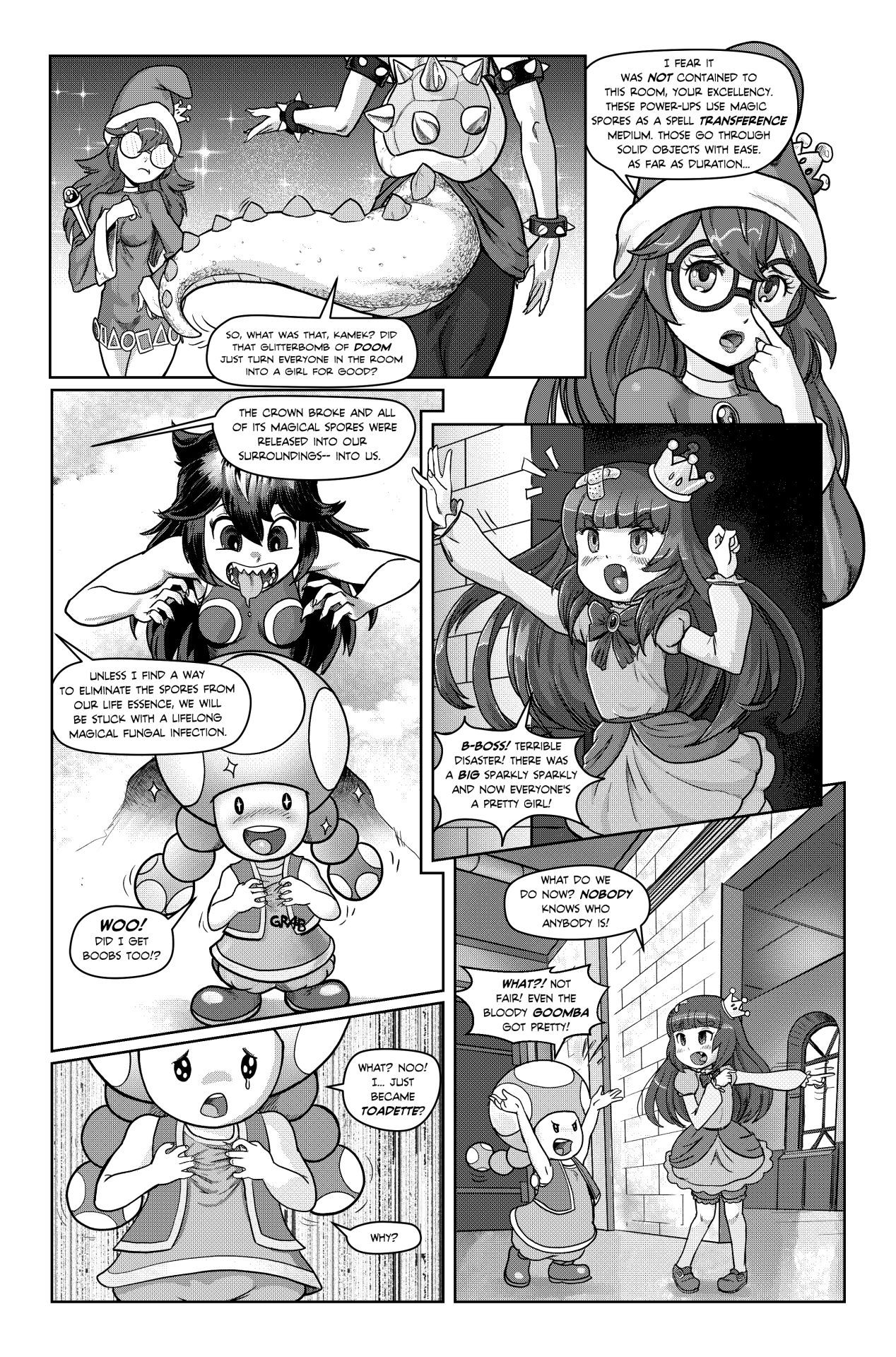 [Pencils / Tony Kuusisto] Bowsette Saga Vol.4 (ongoing) (Mario Bros.) [English] (high-res) 3